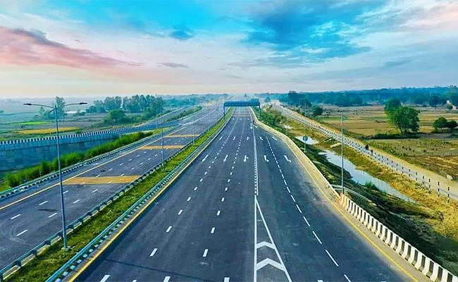 The construction process of Nagpur Vijayawada Expressway is speeding up - Sakshi
