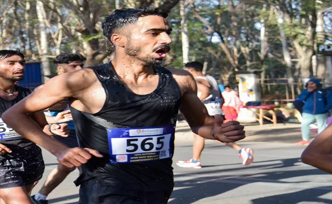 Asian 20km Race Walking Championship 2023: Akshdeep Singh wins gold - Sakshi