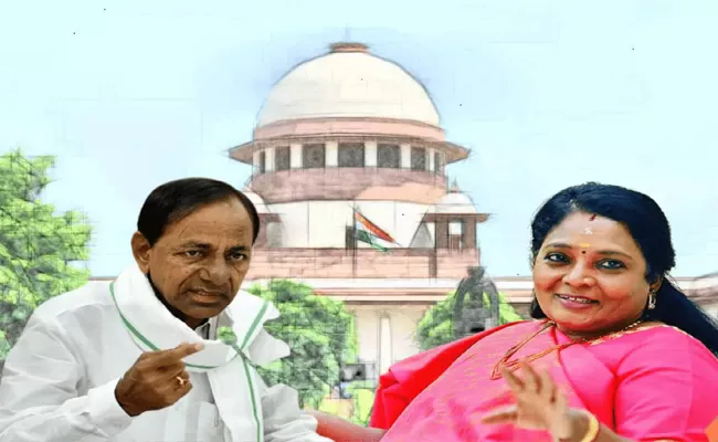 New Delhi: Supreme Court Seeks Centre Response On Telangana Govt Petition Over Governor - Sakshi