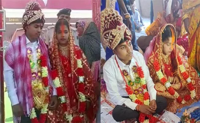 Wedding: Young Man Got Parole Bail From Prison To Marry His Girlfriend UP - Sakshi