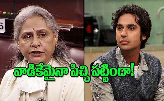 Jaya Bachchan Fire On Kunal Nayyar for calling Madhuri Dixit leprous prostitute - Sakshi