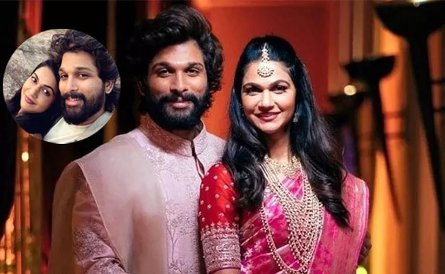 Allu Arjun And Sneha Reddy Selfie Pic Goes Viral on Their Wedding Anniversary - Sakshi