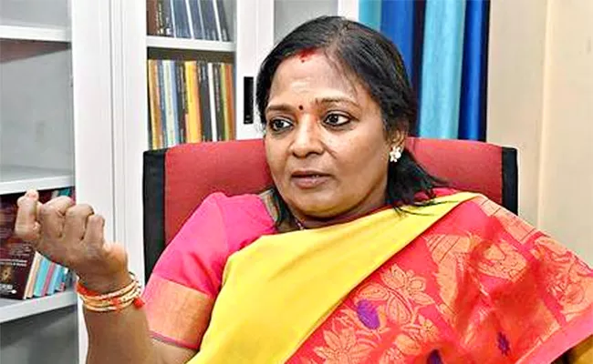 Telangana Governor Tamilisai Soundararajan Decision On Pending Bills - Sakshi