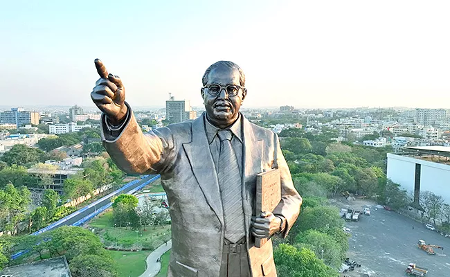 Hyderabad: Tall Ambedkar Statue Of 125 Feet, Interesting Facts To Know - Sakshi
