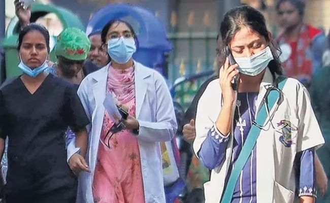 Noida Health Dept Covid Guidelines Wear Masks Wfh If Cough Flu - Sakshi