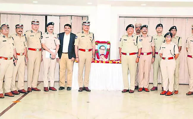 DGP Anjani Kumar in review with Police Commissioners and SPs - Sakshi