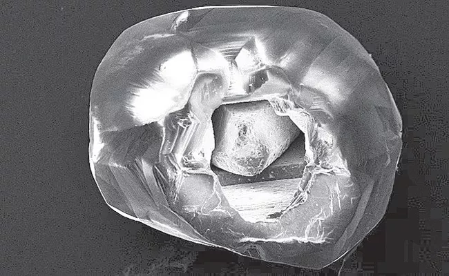 Rarest of rarediamond within diamond unearthed in India - Sakshi