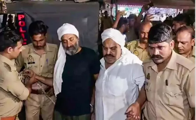 5 UP cops suspended in connection with Atiq Ahmed case - Sakshi