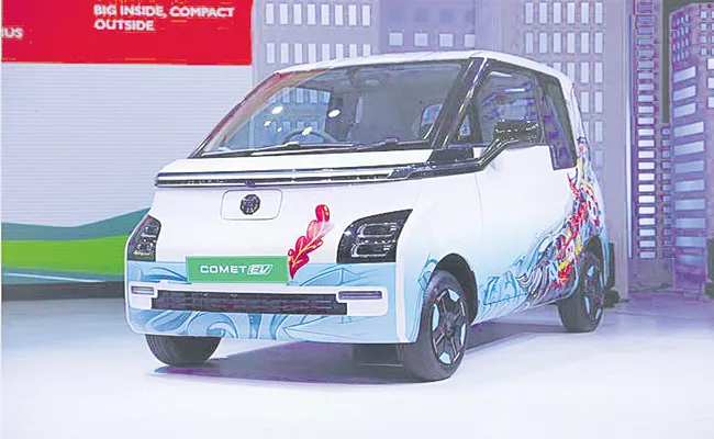 MG Motor India unveils its Comet EV - Sakshi