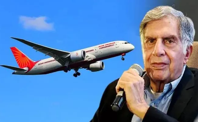 Air India Pilots Seek Ratan Tata Help To Salary And Services Conditions Issues - Sakshi