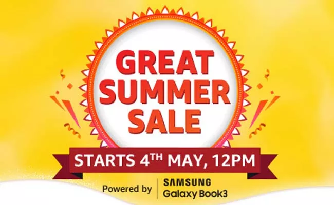 Amazon Great Summer Sale begins on May 4 offers discounts on smartphones TV AC - Sakshi
