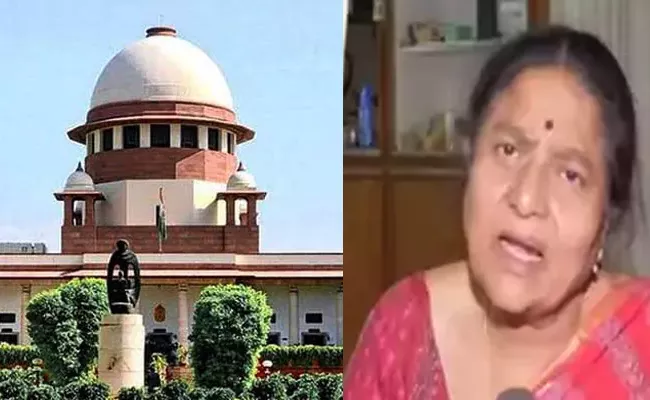 Ias Officer G Krishnaiah Wife Moves Supreme Court Against Anand Mohan - Sakshi