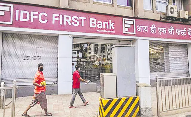 IDFC First Bank Q4 net profit more than doubles to Rs 803 crore - Sakshi