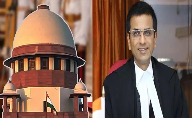 Working on Proceedings Available In Regional languages: CJI DY Chandrachud - Sakshi