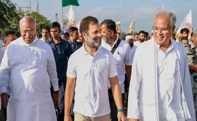 Karnataka election results 2023: Rahul Gandhi Bharat Jodo Yatra Worked For Karnataka - Sakshi