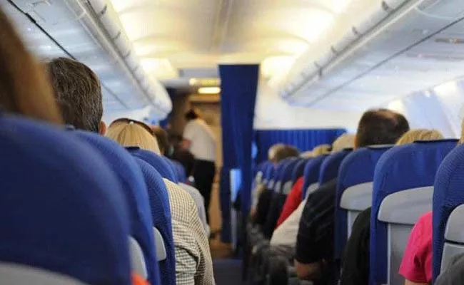Man Molests Air Hostess on Dubai Amritsar Flight Held - Sakshi
