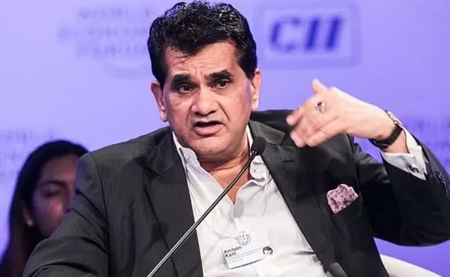 G20 Sherpa Amitabh Kant says India Should Be First Nations Carbonising The World - Sakshi