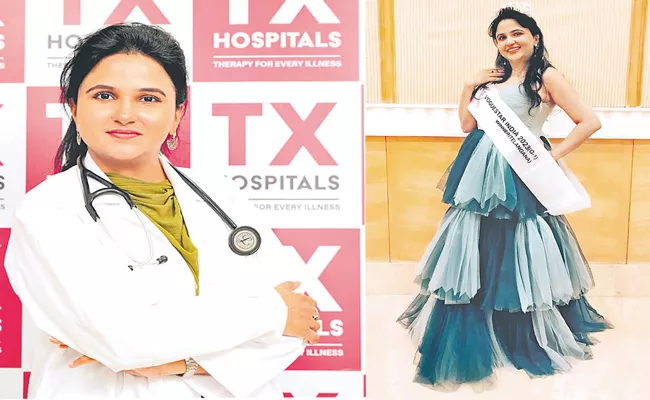 Miss and Mrs VogueStar India 2023: Doctor SreeKeerthi Wins From Mrs Voguestar India 2023 G-1 Telangana - Sakshi