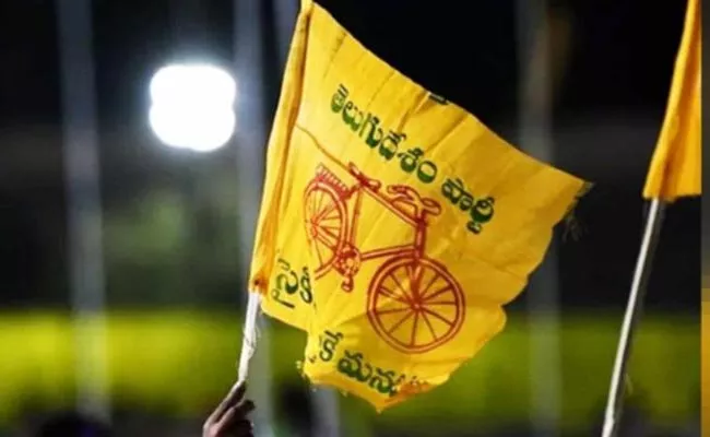 TDP leaders Cheap Tricks For People Did Not Come To Meetings - Sakshi