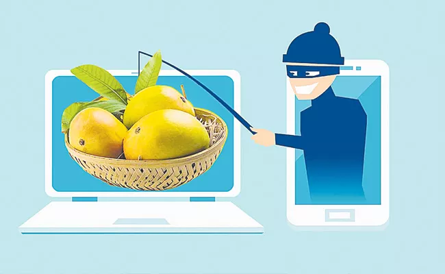 Scams in the name of selling mangoes in online - Sakshi