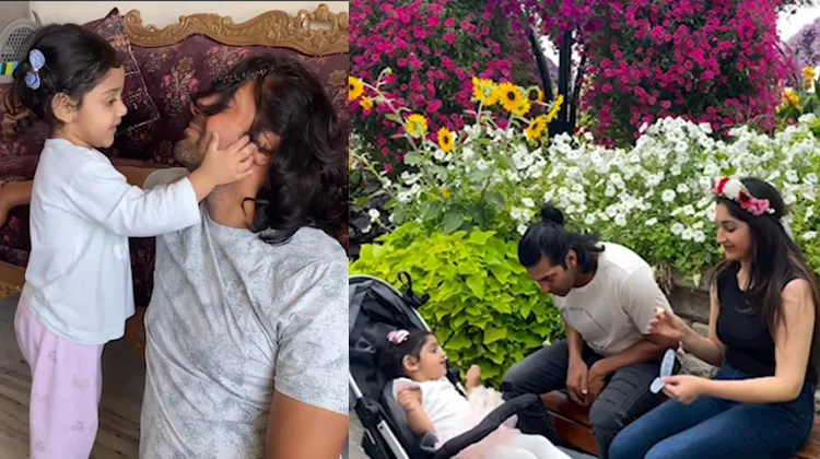 Kollywood Hero Arya Palying With His Daughter Video Viral