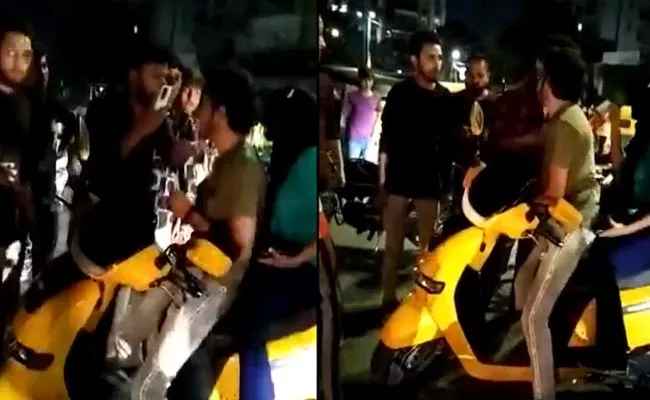 Muslim Girl And Hindu Boy Out For Dinner Manhandled By Indore Mob - Sakshi