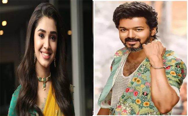 Thalapathy Vijay To Romance With Krithi Shetty For His 68th Film - Sakshi