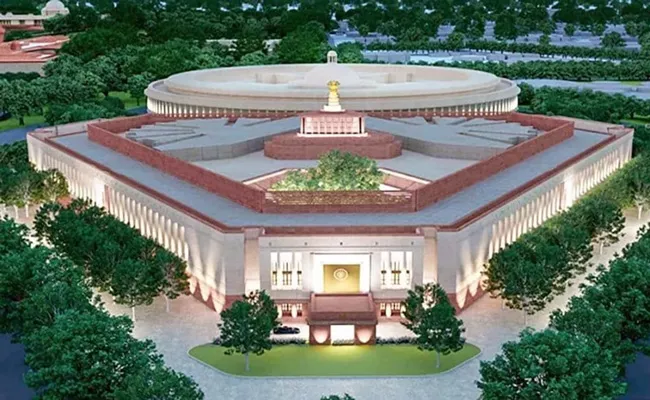 New Parliament Building Inauguration on may 28 2023 - Sakshi