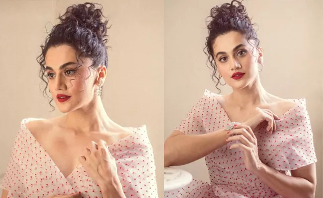 Taapsee Pannu Reveals Her Beauty Curly Hair Care Routine Secret - Sakshi
