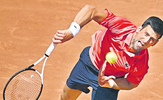 French Open 2023: Novak Djokovic Won Opening Match - Sakshi
