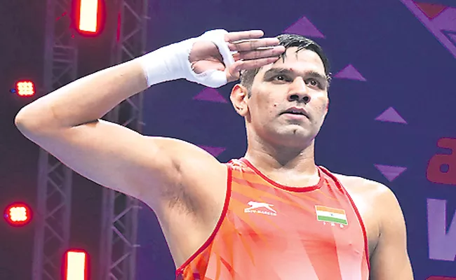 World Boxing Championships: Narender Berwal Enters Quarters, Govind Sahani and Deepak Kumar Through to Pre-quarters - Sakshi