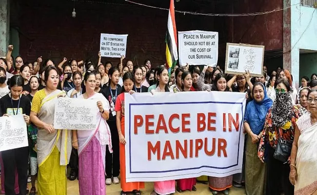 Manipur peaceful but on edge as army takes charge - Sakshi