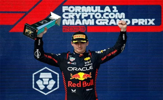 Max Verstappen Comes From Ninth On Grid To Win Miami Grand Prix - Sakshi