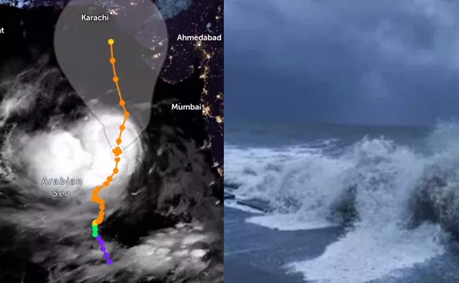 Very Severe Cyclone Biparjoy To Intensify In Next 24 Hours Says IMD - Sakshi