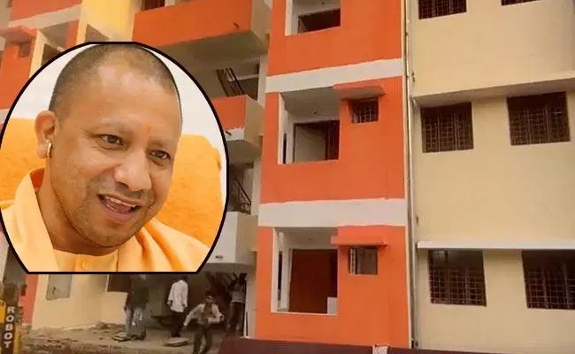 flats built on land confiscated from slain gangster atiq ahmed - Sakshi