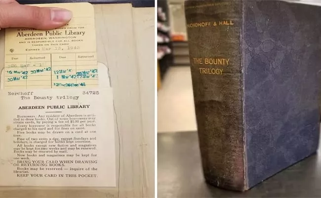 book returned washington state library after 81 years - Sakshi