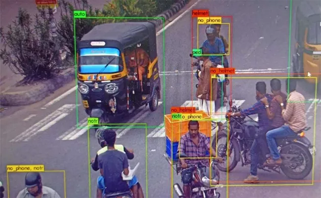 Kerala AI Traffic Camera Wrongly Records a Speed of 1240 Kmph for Bike - Sakshi