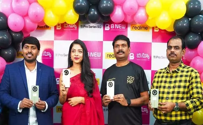 Realme 11 Pro Plus Series Smartphones in Be New Store - Sakshi