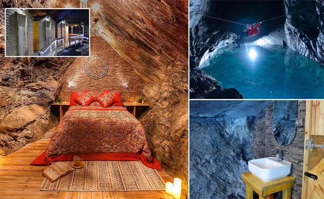 UKs Deepest Hotel Unveiled: Sleep 1375 Feet Underground - Sakshi