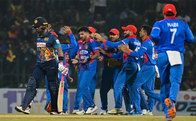 SL VS AFG 1st ODI: Afghanistan Beat Sri Lanka By 6 Wickets - Sakshi