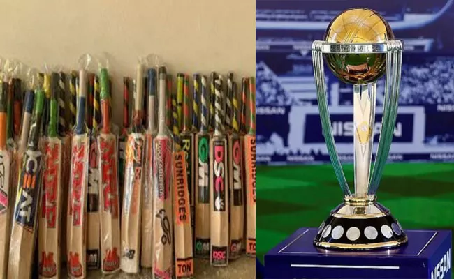 Huge Demand-Kashmir Willow Bats To Feature ICC-ODI World Cup 2023 - Sakshi