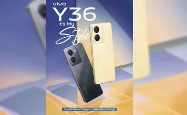 Vivo Y36 with launched in India check features and price  - Sakshi