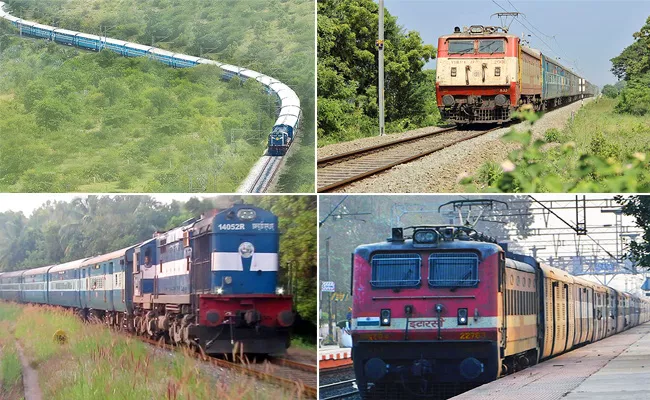 Longest Distance Trains in India - Sakshi