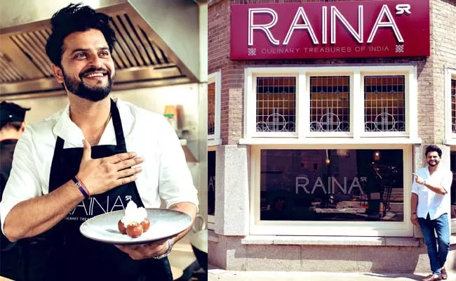Cricketer Suresh Raina newworthe who opens Indian restaurant in Amsterdam - Sakshi