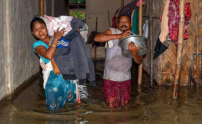 Flooding Period in Assam Increasing Rapidly - Sakshi
