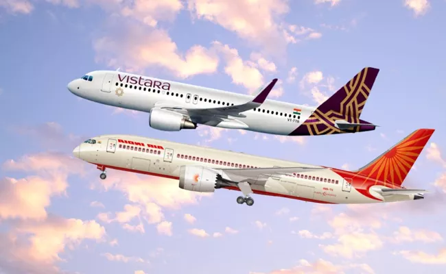 Air India Vistara merger flies into CCI turbulence issues notices - Sakshi