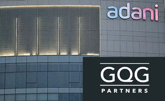 GQG, others invest nearly 1 billion dollers in Adani Group stocks - Sakshi