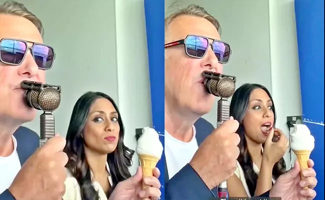 Is-Ice Cream-More important-Commentators Steal The Show-Ashes 2023 - Sakshi