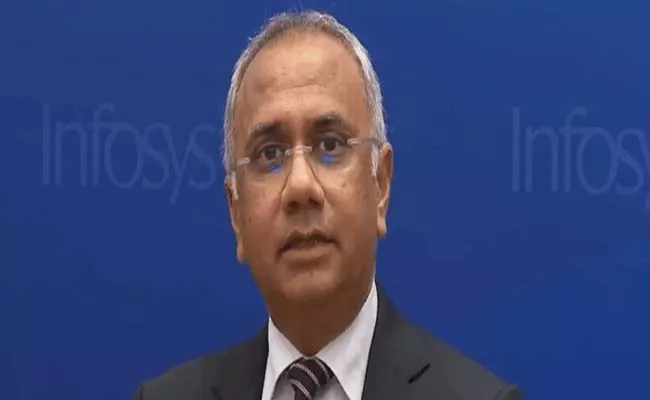 Infosys CEO Salil Parekh=  total salary cut by 21 per cent in FY23 - Sakshi