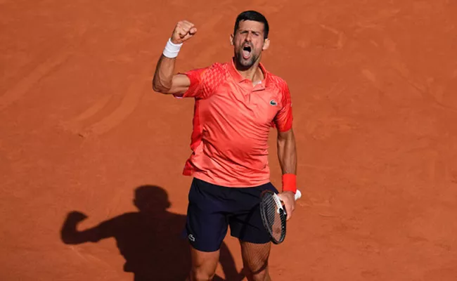 French Open 2023: Novak Djokovic Enters Final Beats Carlos Alcaraz-Semis - Sakshi